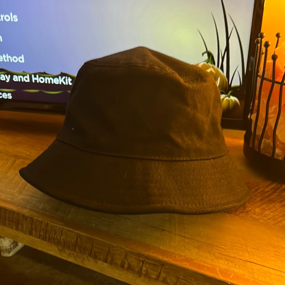 Steve Madden Satin Lined Nylon Bucket Hat
